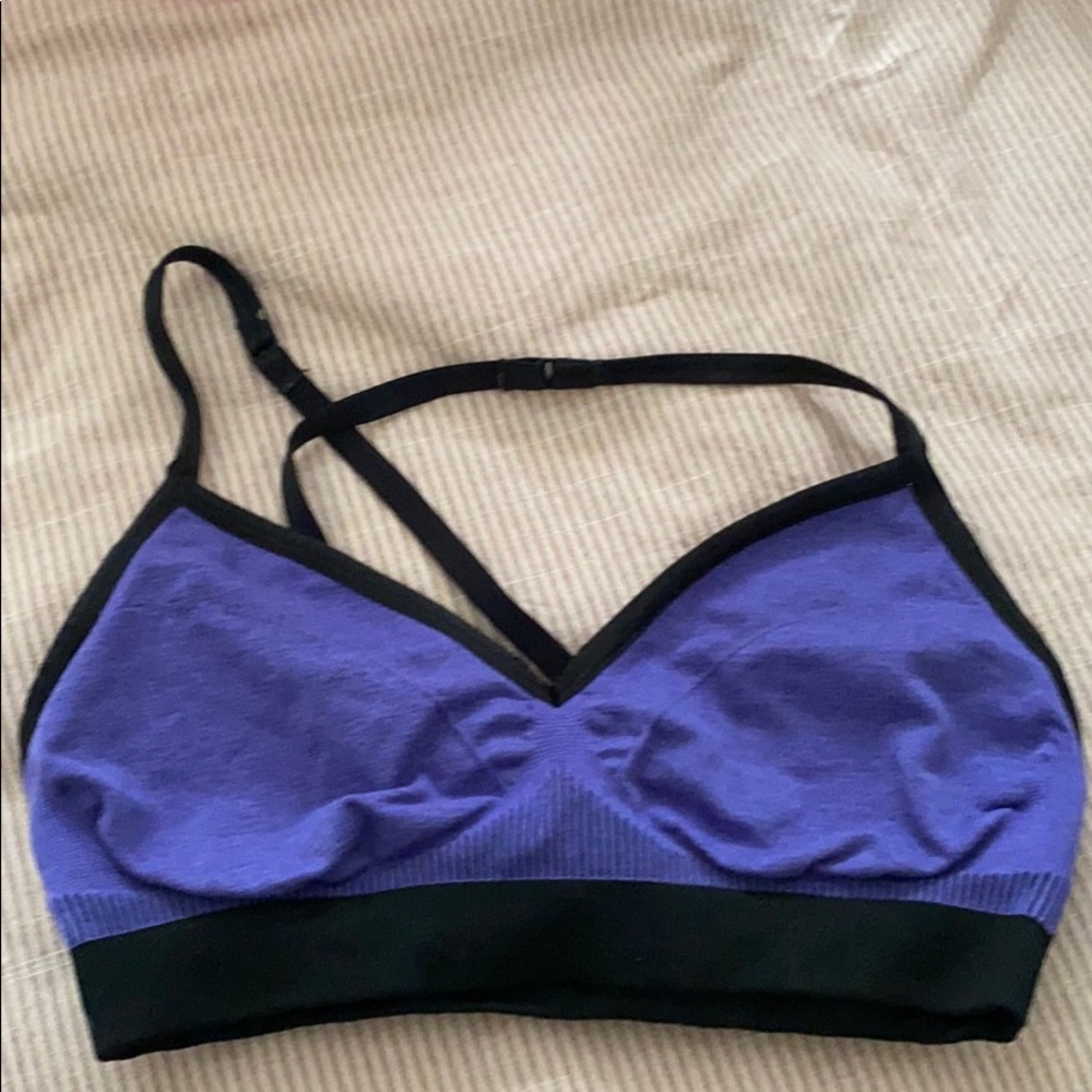 Purple Lululemon Sports bra